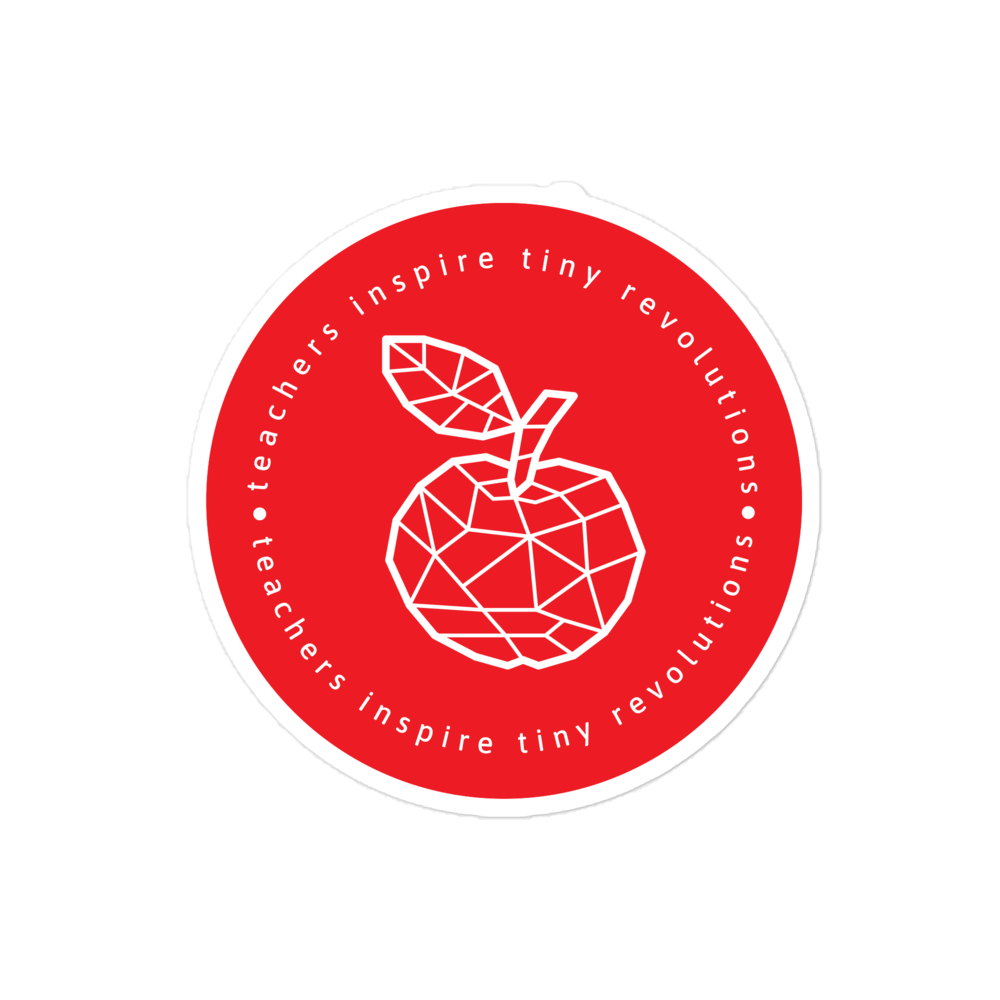 FOLD x Edu: Mosaic Apple Inspire Bubble-free Sticker